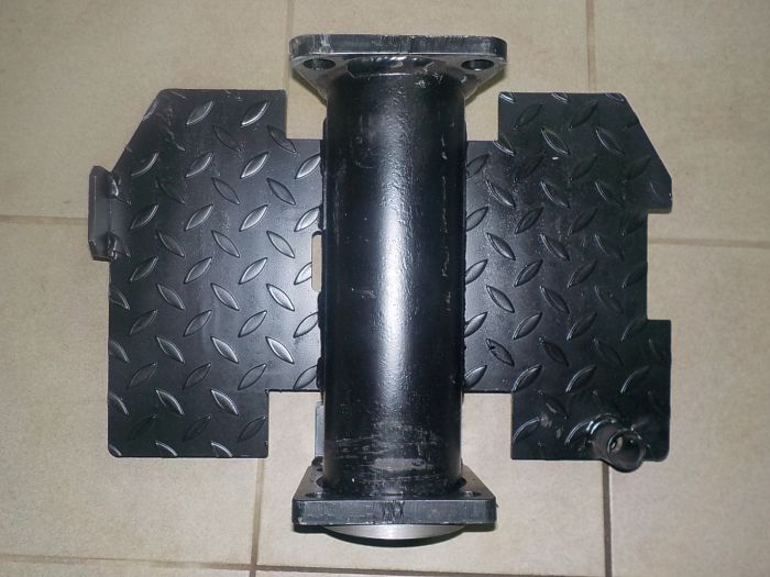 Plošina a vedení s kroužkem na ložisko - staré provedení