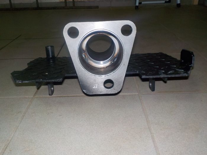 Plošina a vedení s kroužkem na ložisko - staré provedení