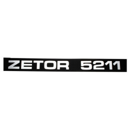 Nápis Zetor 5211 - pravý