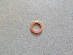 Těsnící kroužek 6x10x1mm měď