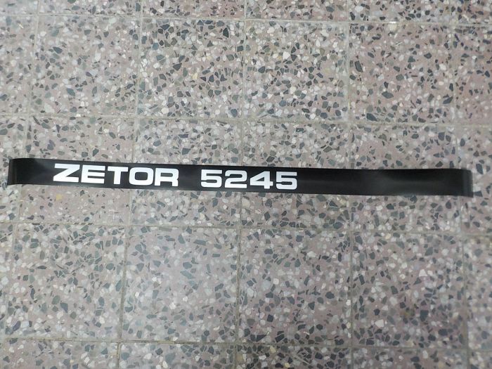 Nápis Zetor 5245 levý