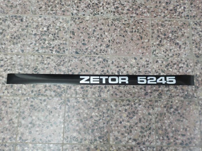 Nápis Zetor 5245 pravý
