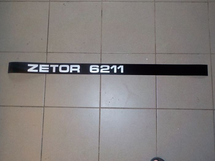 Nápis Zetor 6211 levý 