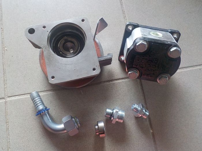 Čerpadlo hydrauliky s náhonem