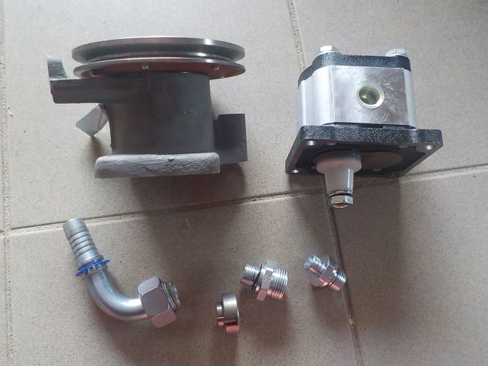 Čerpadlo hydrauliky s náhonem