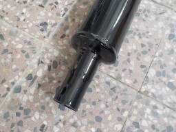 Tlumič výfuku smaltovaný - délka 130 cm