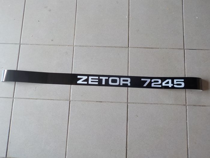 Nápis Zetor 7245 levý 