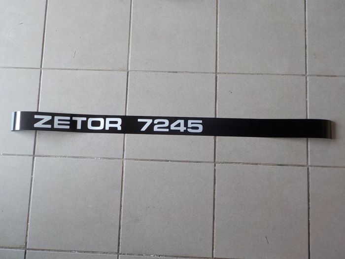 Nápis Zetor 7245 pravý 