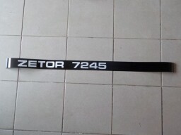 Nápis Zetor 7245 pravý 
