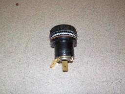 Kontrolka tlaku oleje zelená bez žárovky