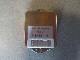 Regulační relé české 