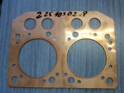 Těsnění pod hlavu měď