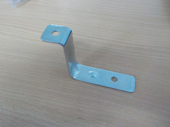 Plechový držák registrační značky