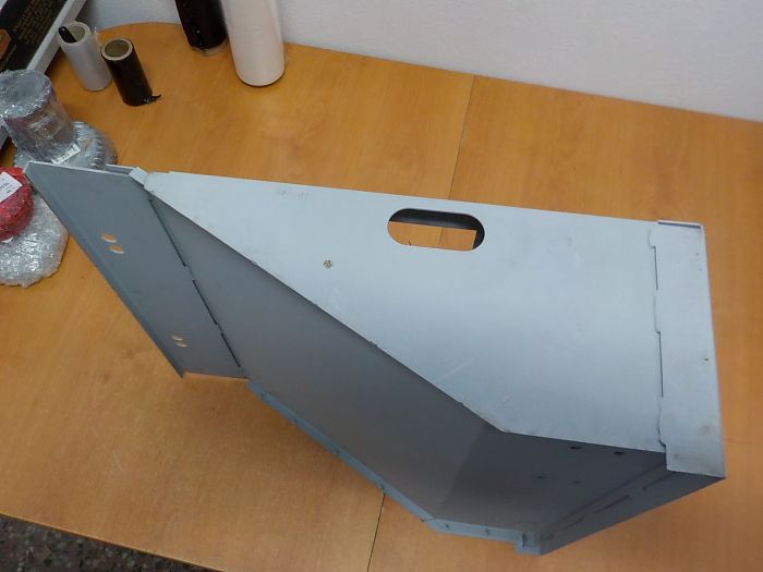 Kapsa pravého zadního blatníku