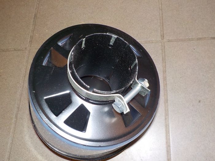 Předčistič vzduchu český černý 