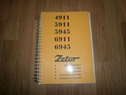 Katalog náhradních dílů Zetor 4911-6945