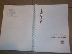 Katalog náhradních dílů Zetor 50 Super