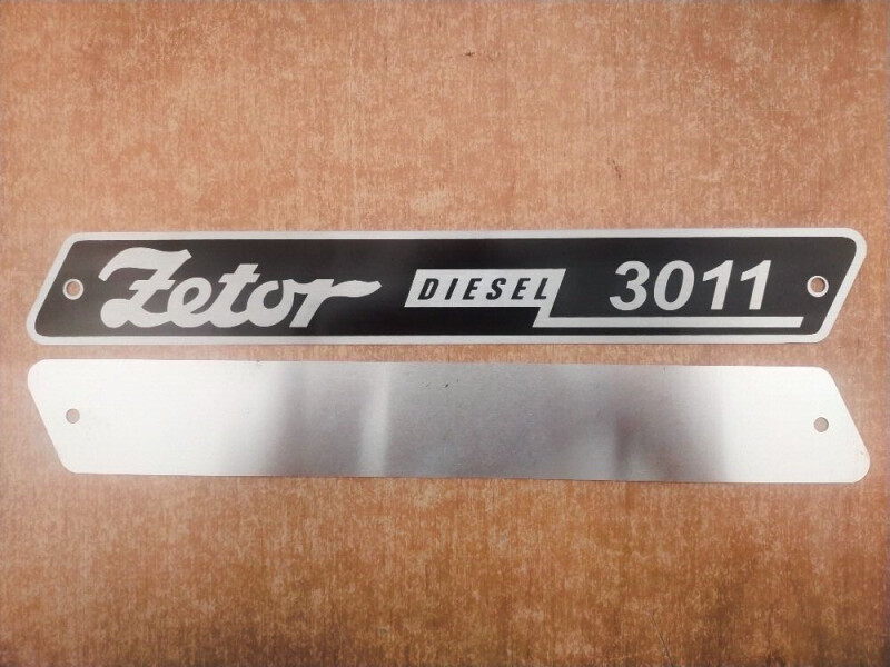 Štítek Z3011 - hliník