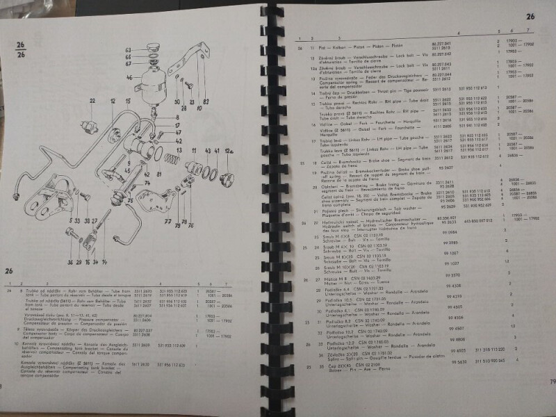 Katalog náhradních dílů Zetor 5511-5645