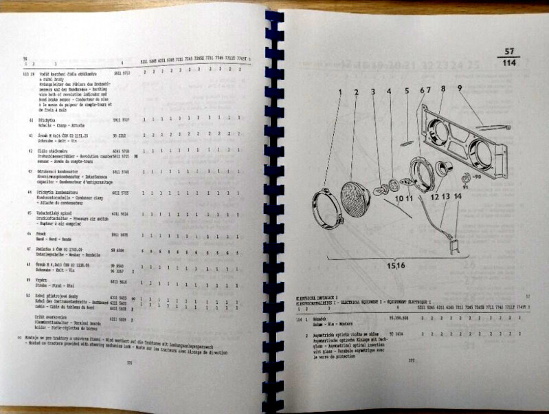 Katalog na Zetor 5211-7745