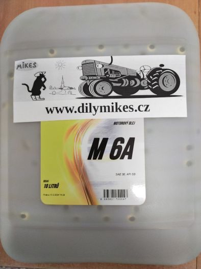 Motorový olej M6A Paramo 10 L