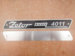 Štítek Z4011 - hliník