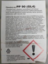 Převodový olej PP90 - 10 litrů