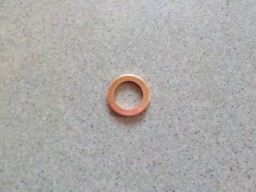 Těsnicí podložka 12x18x1,5 měď