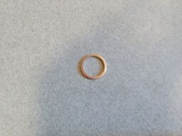 Těsnicí podložka 18x22x1,5 měď