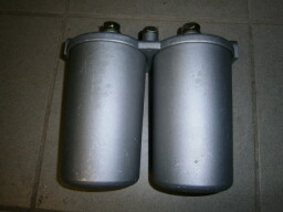 Dvoustupňový čistič paliva s filtry