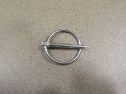 Zajišťovací kolík s kroužkem - průměr 4,5 mm  