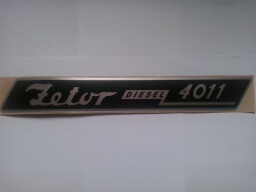 Nápis Zetor 4011 - samolepka 