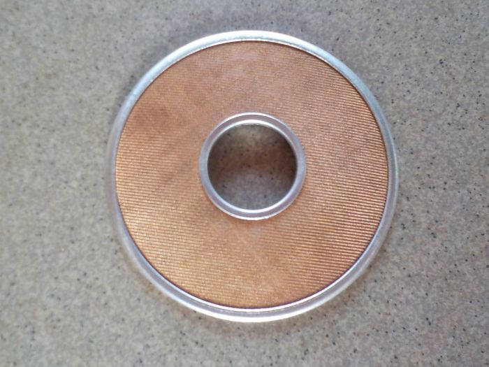 Filtrační sítko oleje