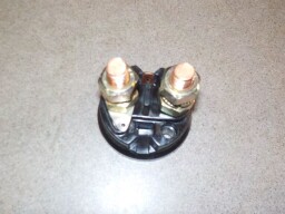 Víčko spínače startéru