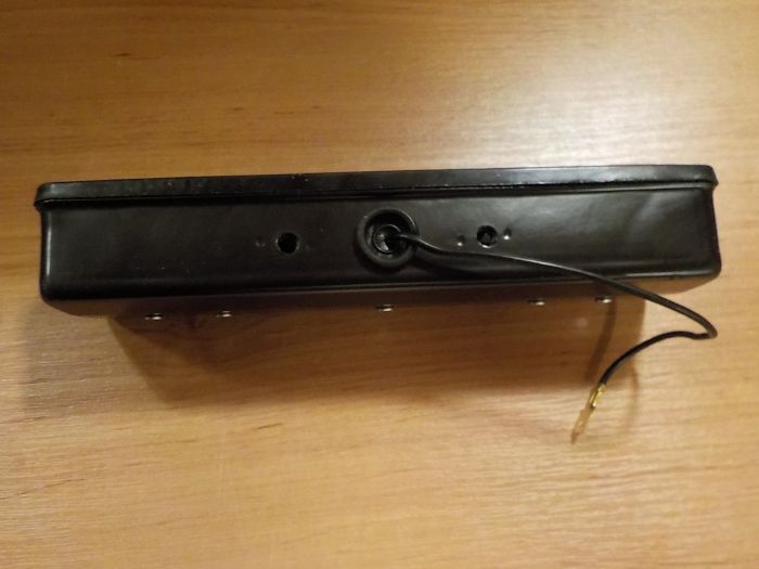 Osvětlení registrační značky kovové