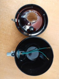 Světlo přední kovové pravé