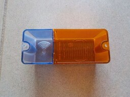 Kryt světla před kabinou pravý - délka 15,5 cm