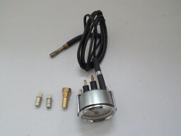 Teploměr mechanický kapilárový s jímkou - závit M10/M14