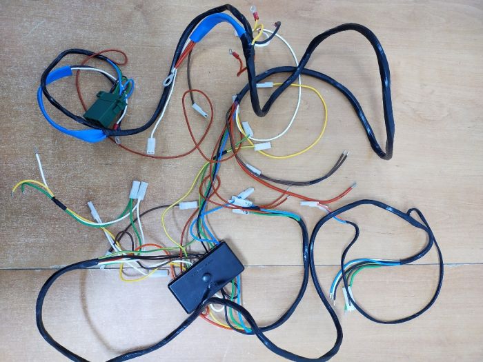 Sada elektroinstalace pro Z3011, 4011 s dynamem