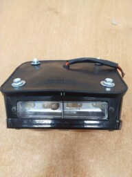 Světlo zadní levé kovové s osvětlením SPZ