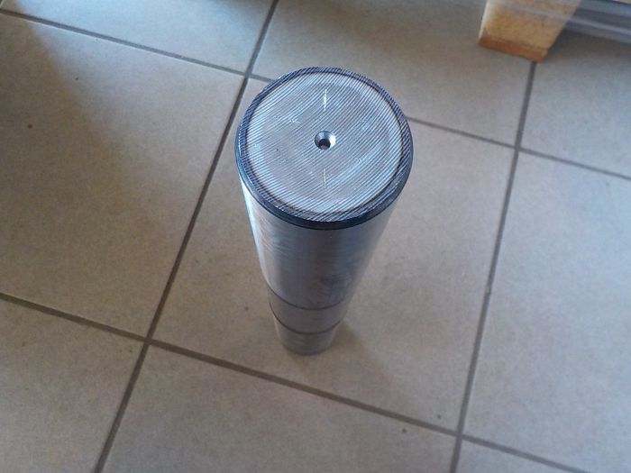 Středový čep plný kalený