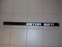 Nápis Zetor 6211 pravý