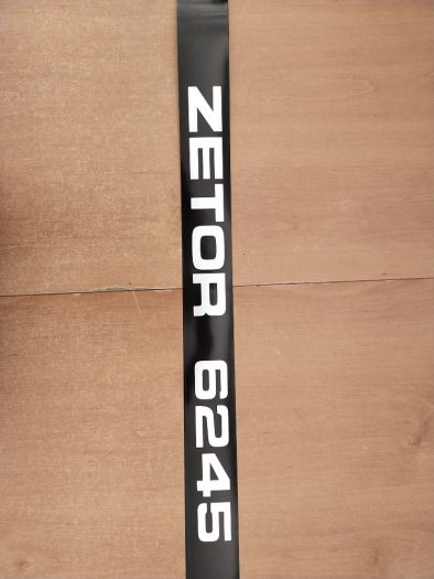 Nápis Zetor 6245 levý