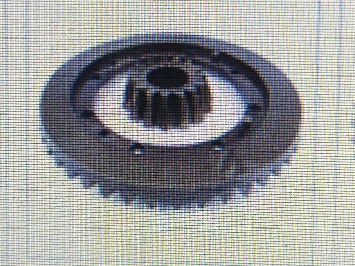 Talířové kolo s pastorkem