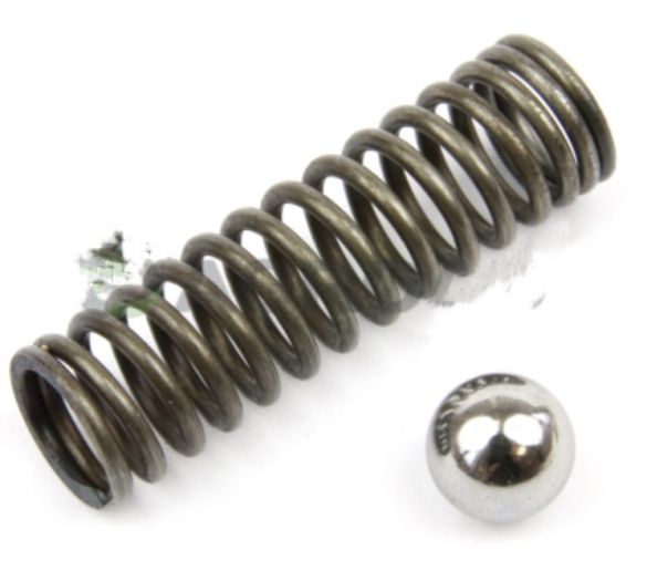 Pružina redukčního ventilu s kuličkou