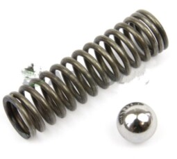 Pružina redukčního ventilu s kuličkou