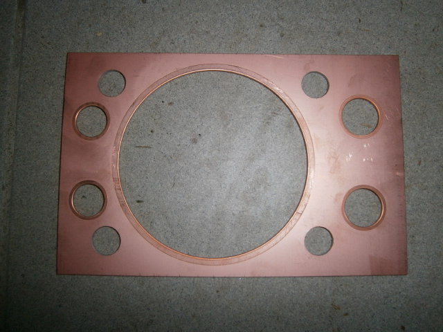 Těsnění hlavy měď