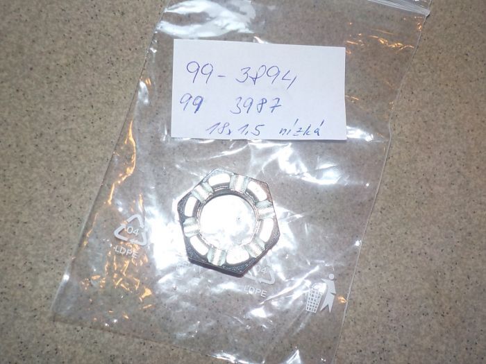 Matice - M18x1,5 - korunková