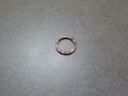 Těsnicí kroužek držáku trysky 16x20x2 měď
