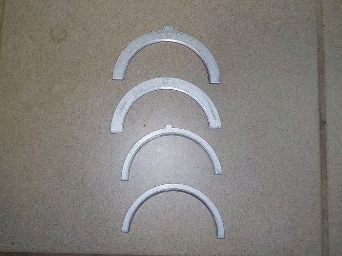 Sada axiálních ložisek 3. výbrus